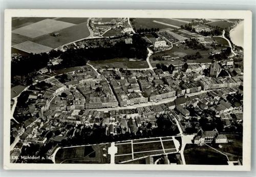 Mühldorf 1932 Fliegeraufnahme