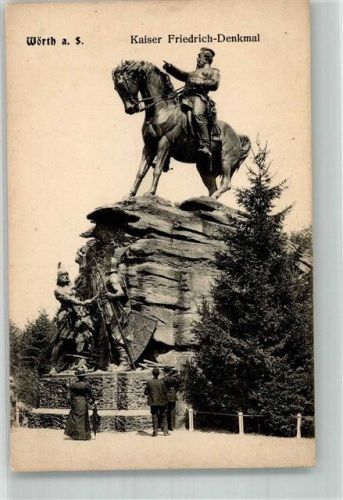 Woerth Kaiser Friedrich Denkmal