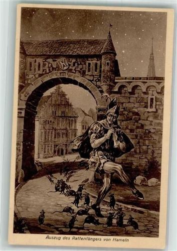 Hameln 1927 Auszug des Rattenfängers von Hameln