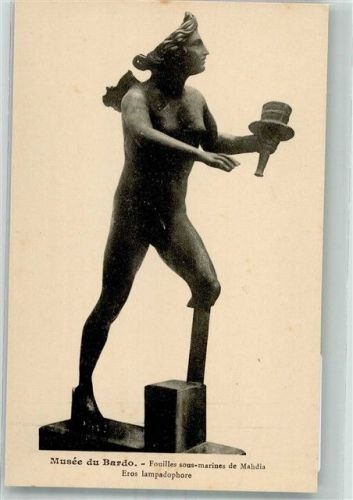 Tunis Statue aus einer Unterwasserausgrabung in Mahia im Musee du Bardo