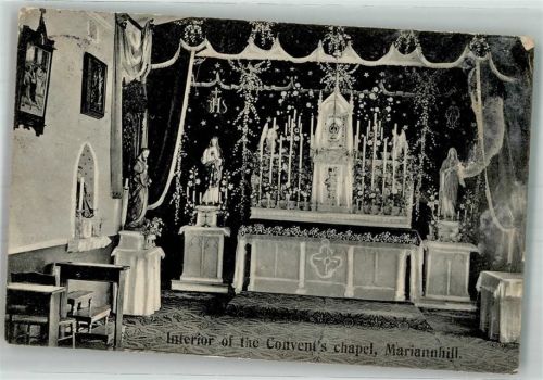 Durban 1913 Kirche Mariannhill innen