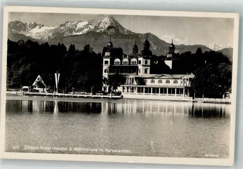 Velden 1950 Schloss Hotel