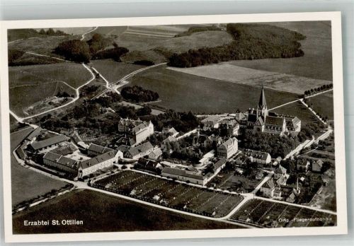 St. Ottilien Fliegeraufnahme Erzabtei