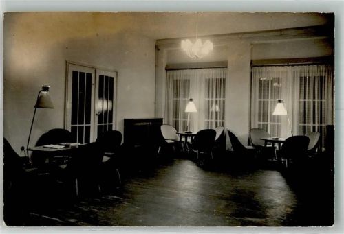 Ahlbeck 1959 Pension FDGB Erholungsheim Erholung innen