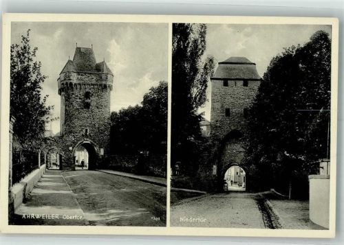Ahrweiler Obertor und Niedertor