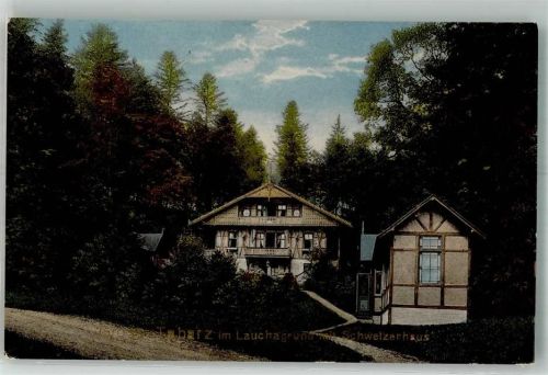 Tabarz 1923 Gasthaus Schweizerhaus