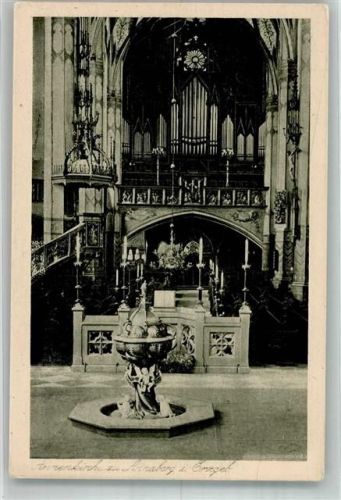 Annaberg-Buchholz Orgel in der Annenkirche Fotograf Albin Meiche