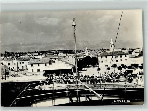 Novalja 1961 Hafen