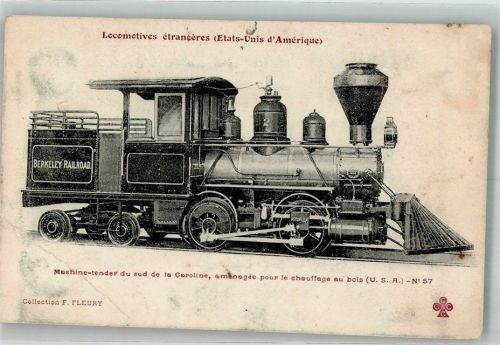 Tenderlokomotive der Berkeley Railroad USA
