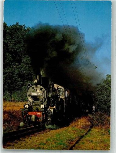 Seelitz Schmalspurbahn Dampflokomotive 994632-8 Putpus-Göhren Fotograf Weigel
