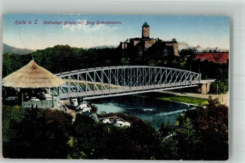 Halle 1915 Cröllwitzer Brücke