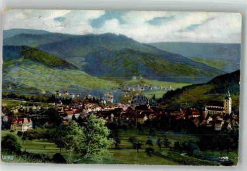 Gernsbach 1910 Im Murgtal WIRO Nr. 3470