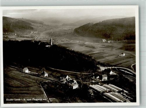 Lorch Fliegeraufnahme Kloster
