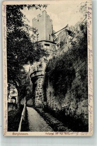 Burghausen 1915 Burg