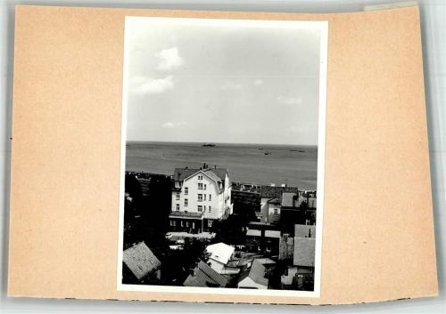 Cuxhaven Foto montiert auf Karton Kindererholungsheim Donnerstiftung