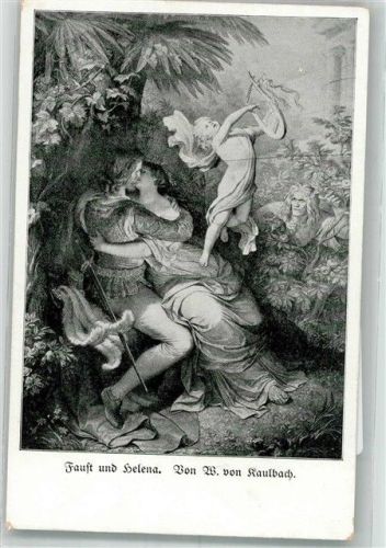 Faust u. Helena Amor Küsse Verlag Emil Müller Ser. 36 No. 12