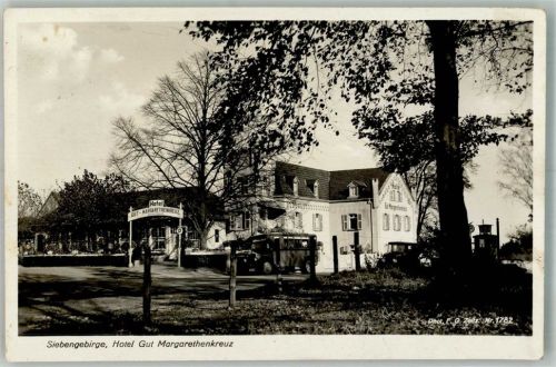 Siebengebirge Hotel Gut Margarethenkreuz Auto Foto AK
