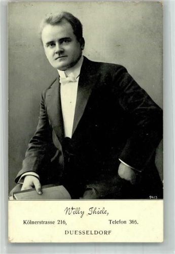 Düsseldorf Portrait von Willy Thiele