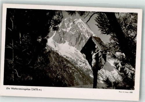Garmisch-Partenkirchen Die Wettersteinspitze Fotograf Hans Huber