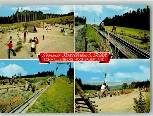 Schmallenberg Sommer Rodelbahn Skilift Spielplatz Hochsauerland