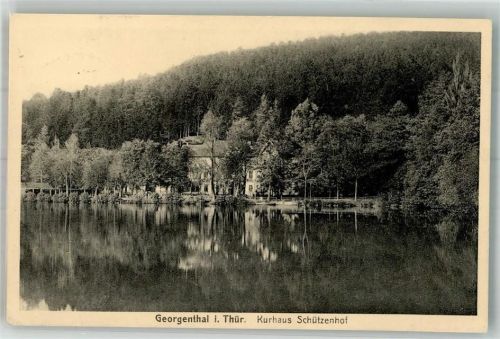 Georgenthal 1928 Kurhaus Schützenhof