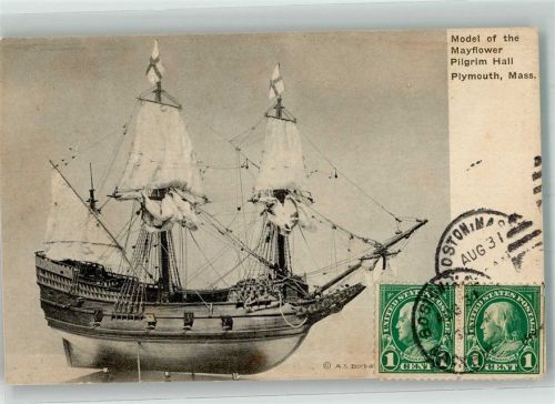 1926 Modell der Mayflower Pilgrim Hall