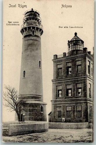 Arkona Alter und neuer Leuchtturm