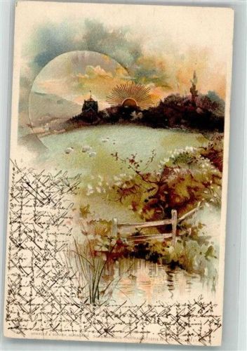 1899 Sonnenschein Postkarte Serie IV