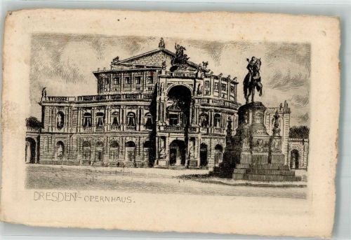 Dresden 1925 Opernhaus