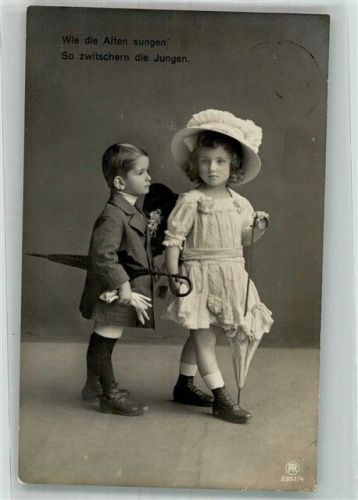 1910 Kinder Hutmode Zylinder 2357/4