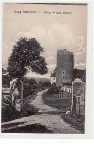 Burg Rabenstein bei Belzig i.d. Mark. Abgebildet ist der Burg Eingang. Postalisch nicht befördert. Top Erhaltung.