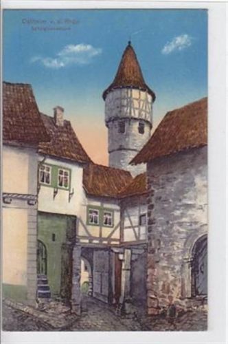 Ostheim v. d. Rhön. Schulglockenturm. Ungelaufen. Sehr gute Erhaltung.