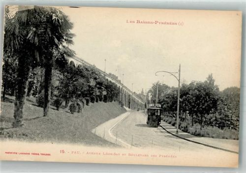 Pau Straßenbahn Avenue Léon-Say