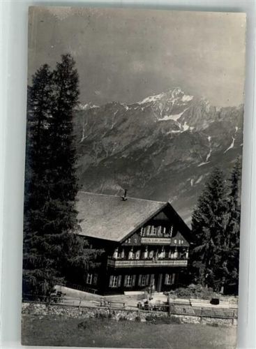 6200 Jenbach 1923 Foto AK Pension Ort lt. Stempel