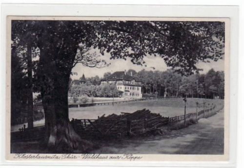 Bad Klosterlausnitz Klosterlausnitz i. Thür. mit Waldhaus zur Köppe gelaufen von 1937. Gute Erhaltung.