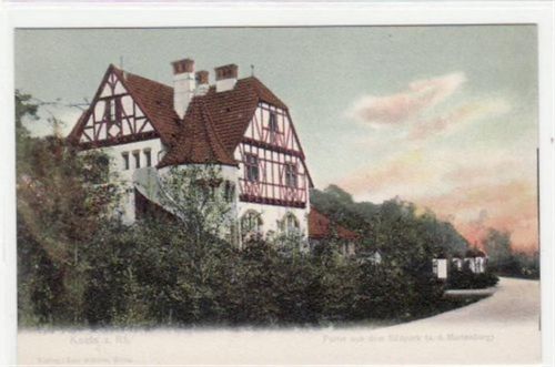 Köln - Marienburg mit Partie aus dem Südpark. ungelaufen frühe Karte, da Anschriftseite noch ungeteilt. Top Erhaltung.