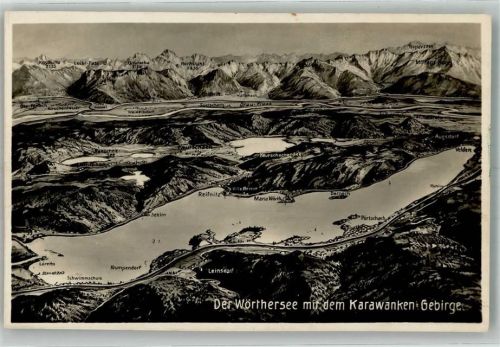 Pörtschach Wörthersee Karawanken Gebirge