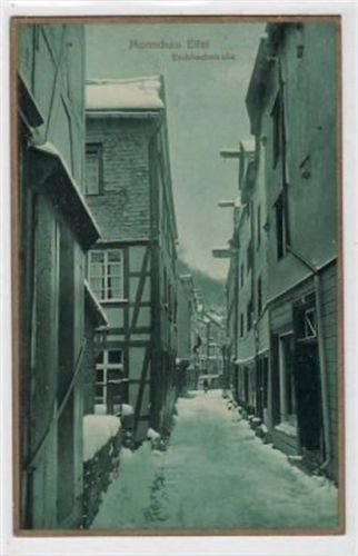 Monschau Monschau Montjoie mit Eschbachstraße gelaufen von 1926. Gute Erhaltung.