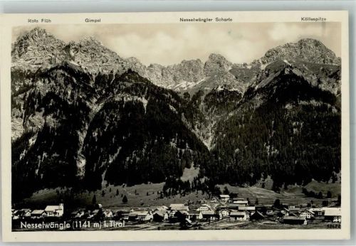 Nesselwängle 1929