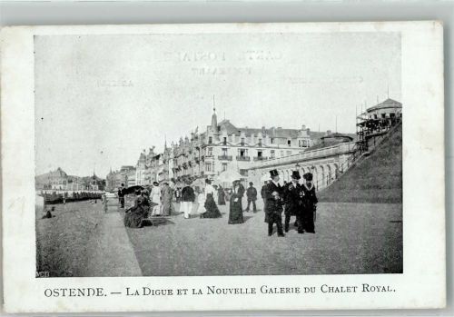 Ostende Chalet Royal L Dibue et la Nouvelle Galerie