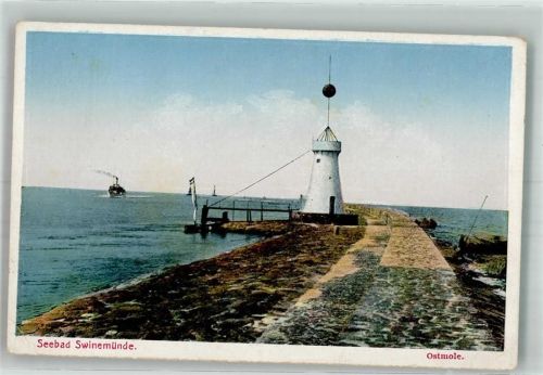 Swinemünde Leuchtturm Ostmole