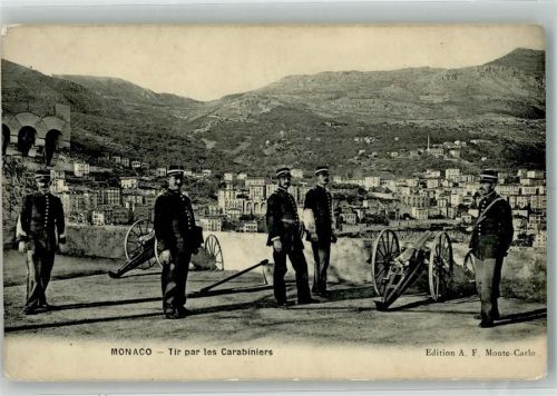 Monaco Uniform Tir par les Carbiniers