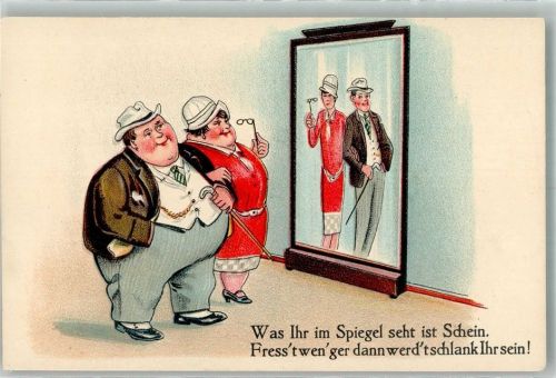 Humor Was ihr im Spiegel seht i. Schein WSBS 1200