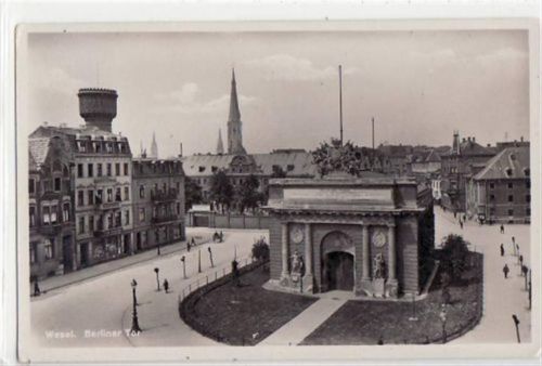 Wesel Wesel mit Berliner Tor und Umgebung ungelaufen Gute Erhaltung.