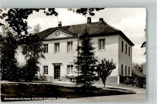 Schieder Bundesbahn-Kurheim Schloss