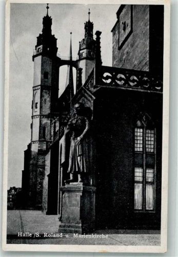 Halle Marienkirche Roland