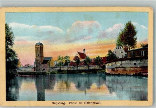 Augsburg 1915 Oblatterwall