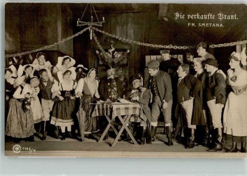 1910 Bauerntheater Die verkaufte Braut Fr. Smetana 1162/4