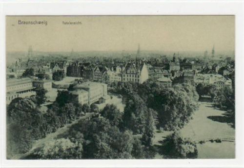 Braunschweig Braunschweig. Braunschweig ungelaufen Leicht fleckig, sonst gut erhalten