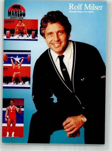 Los Angeles Rolf Milser Gewichtheber Olympia 84 7x Weltmeister Maredo